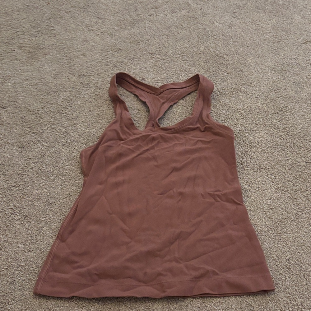 lululemon athletica Brown Tank Top
